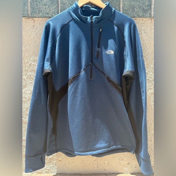 🔥 THE NORTH FACE Flight Series 1/4 Zip Pullover – Men’s XL | Blue 🔥 - Picture 1 of 11